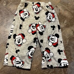 Disney Mickey Santa pajama pants size 18 months